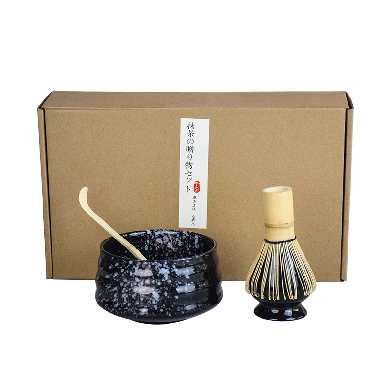 Matcha Tea Set Porcelain 4Pc Handmade Easy Clean Gift Kit - Image 10