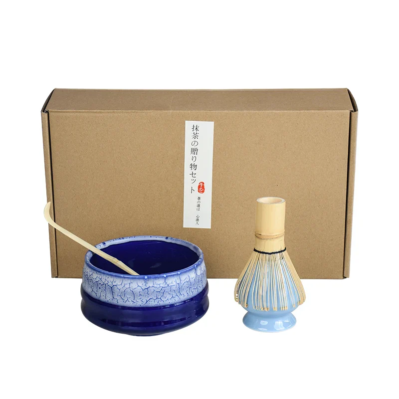 Matcha Tea Set Porcelain 4Pc Handmade Easy Clean Gift Kit - Image 8