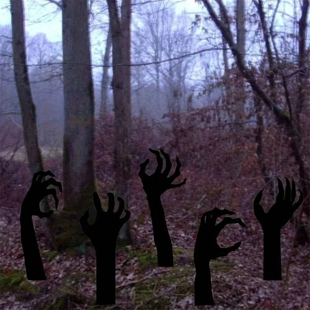 Halloween Skeleton Hands Ground Stakes Decor Fall 2025 - Image 6