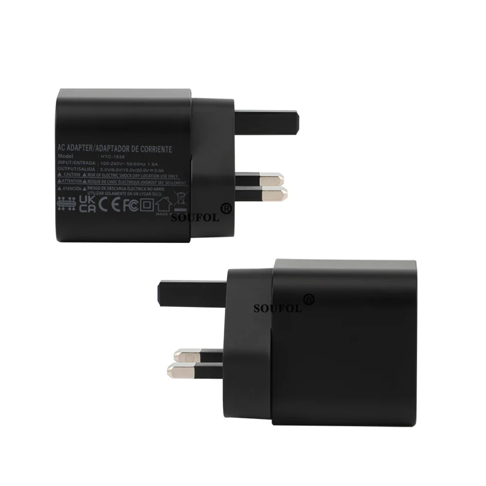 60W USB C Fast Charger Cube With EU US UK Plugs For Switch2 - Image 17