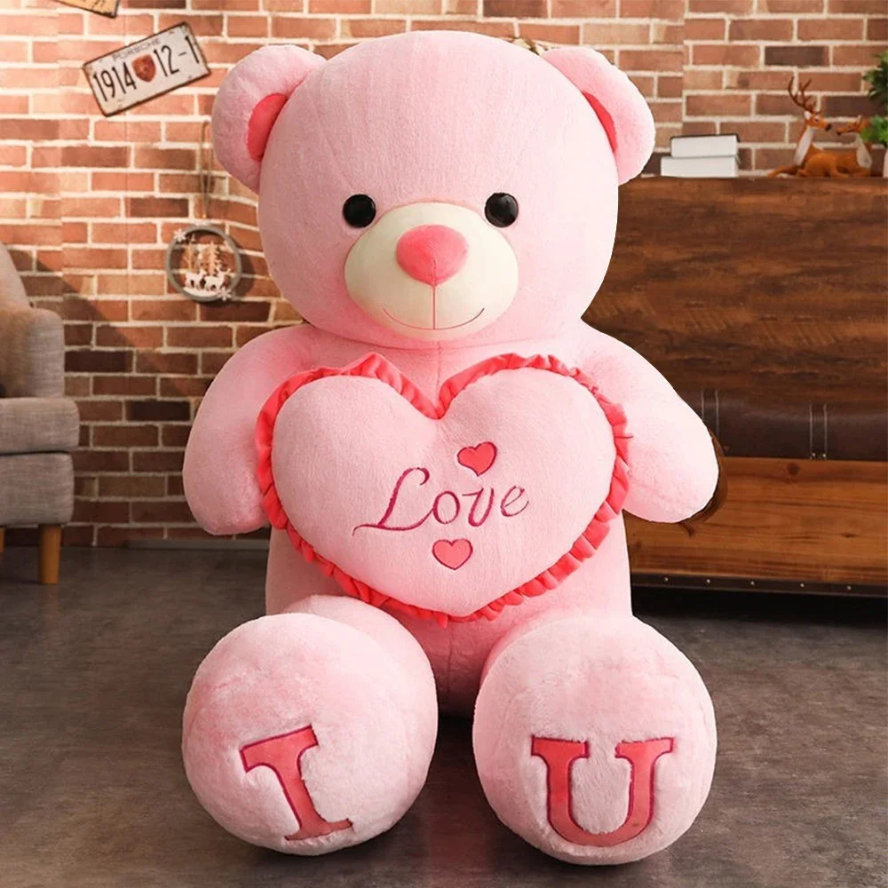Giant Plush Bear Love Heart Teddy Birthday Anniversary Gift - Image 11