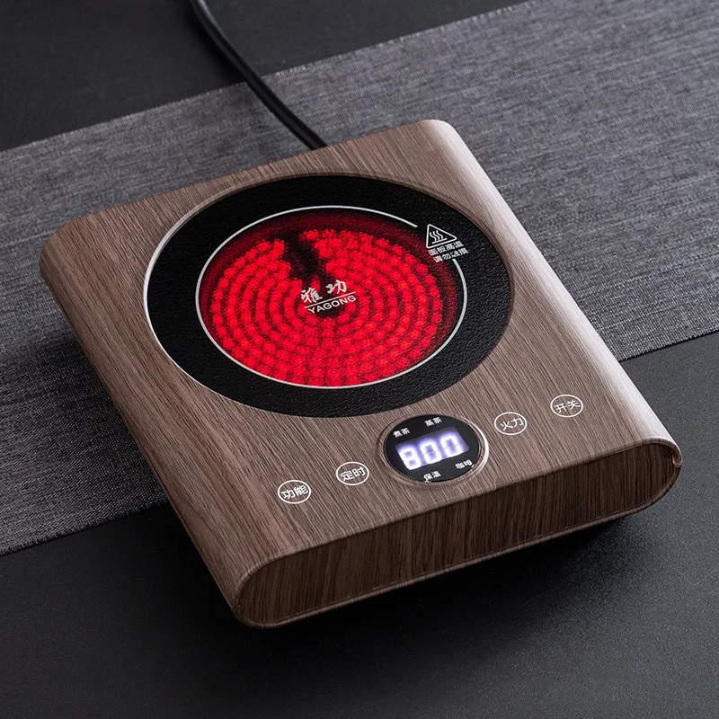 800W Ultra-Thin Electric Ceramic Stove Hot Plate - Multifunctional Tea Maker for Home Cooking - Image 9