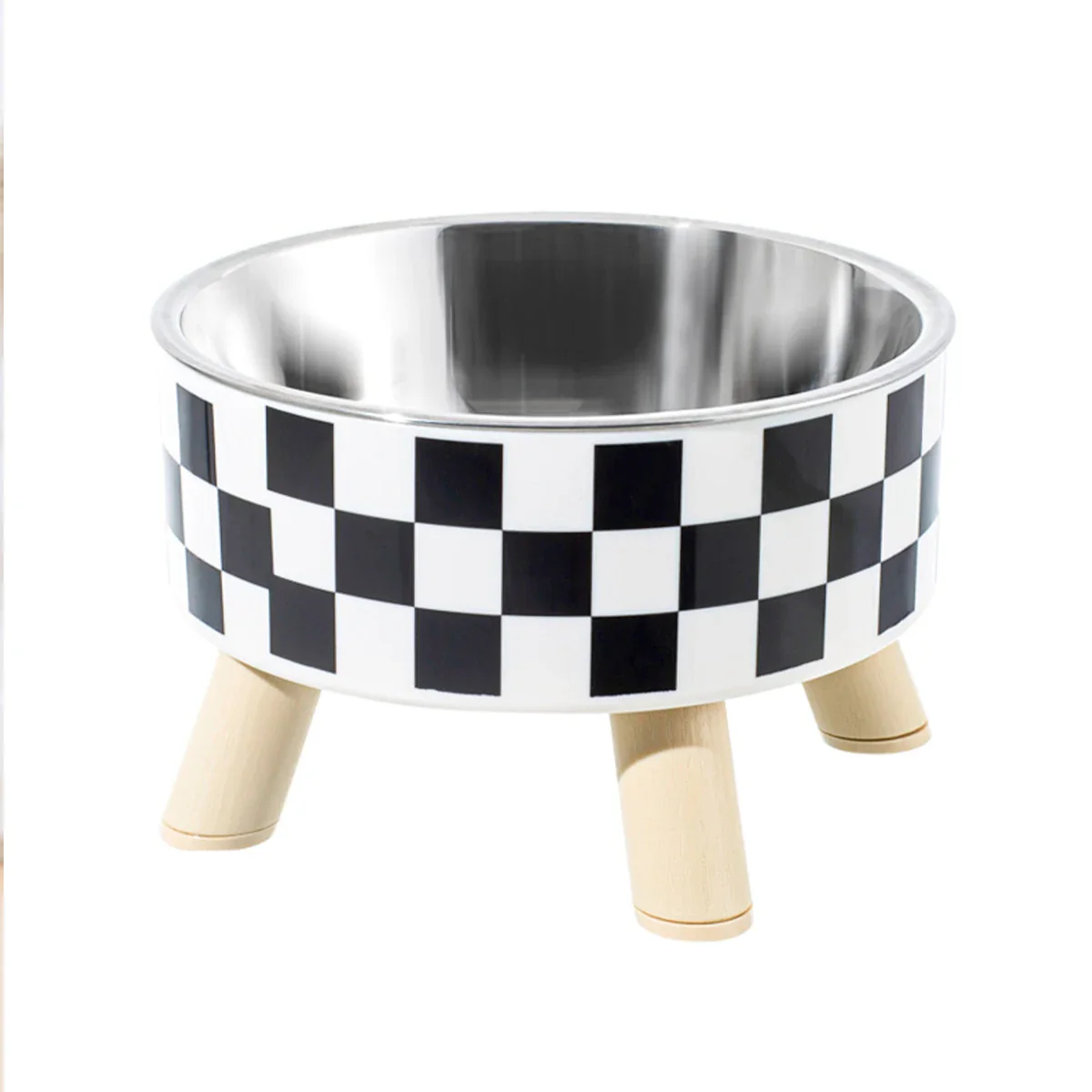 A Cat Bowl For Cats And Dogs - Tall Polka-Dot Stainless Steel Bowl, Anti-Overturn Design, Perfect for Drinking Water and Food - Image 7