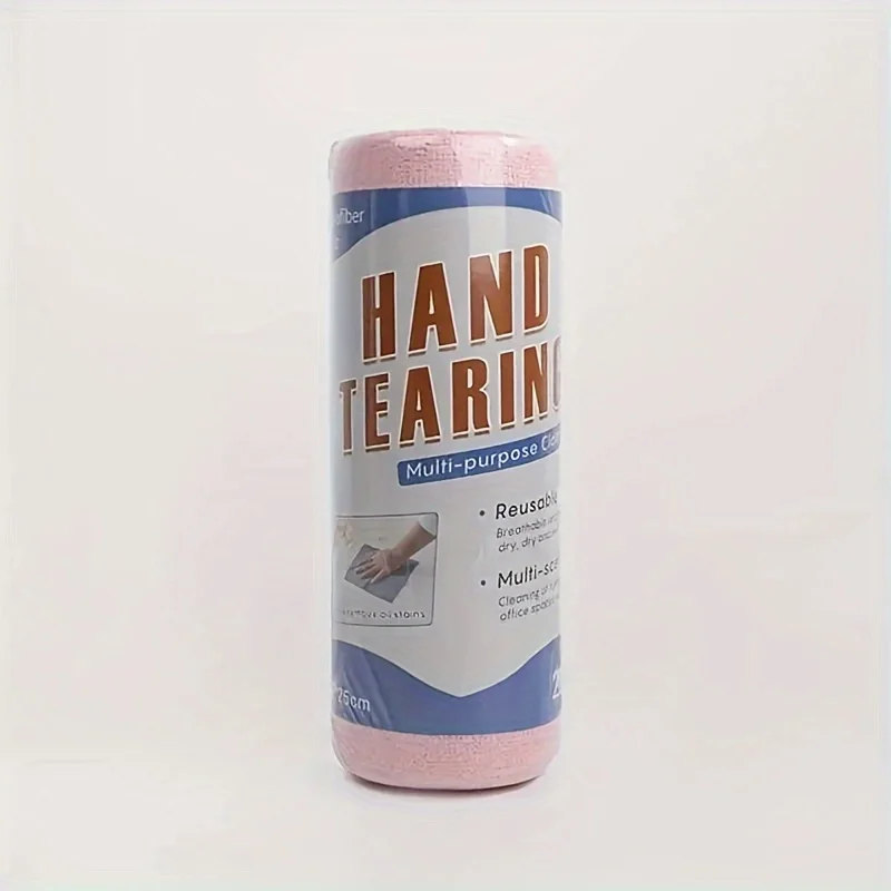 Absorbent Household Cleaning Towel Roll - Versatile Dishwashing & Car Washing Cloth - Image 5