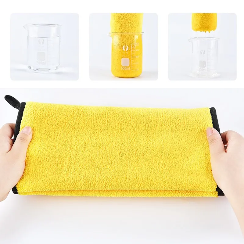 Absorbent Quick Drying Pet Towels for Dogs & Cats - Soft Fiber Bathrobe & Cleaning Mat - Image 3