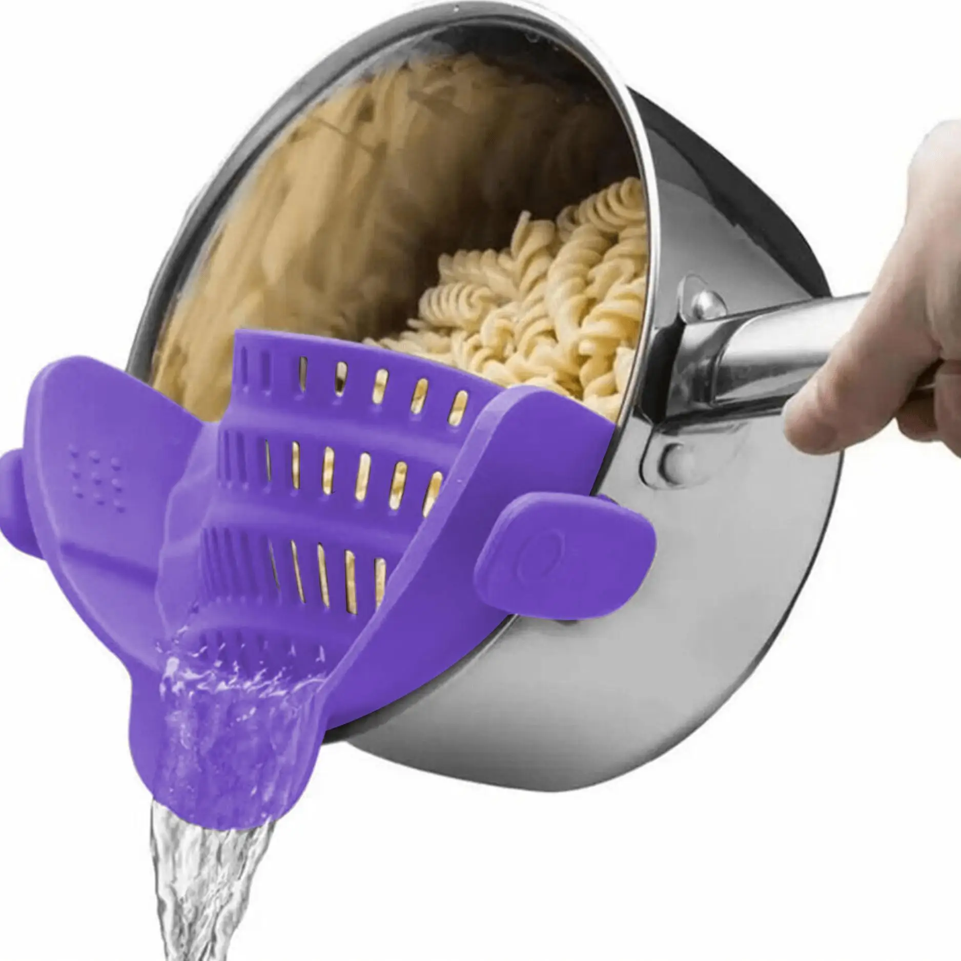 Adjustable Clip On Pot Strainer - 1pc Kitchen Strainer for Pans and Bowls - Image 10