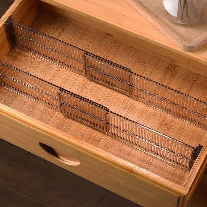 Adjustable Drawer Divider Partition Storage Organiser - 2pcs Set Home Organizers, No Tools Needed - Image 5