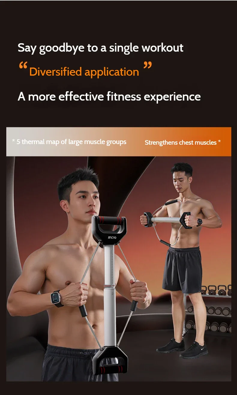 Adjustable Muscle Trainer Full Body Resistance Bands - Image 8