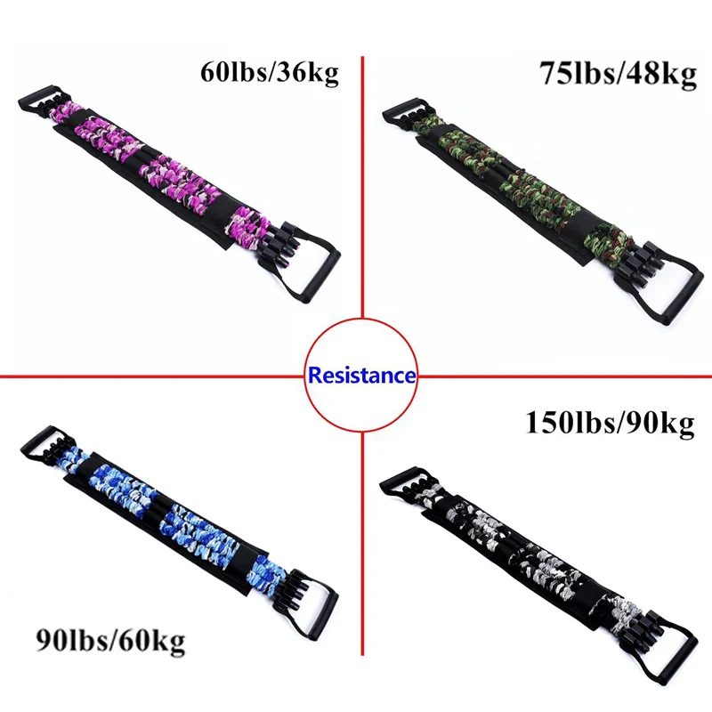 Adjustable Resistance Band Set for Fitness - Chest Workout Equipment, Home Gym Essentials - Image 4