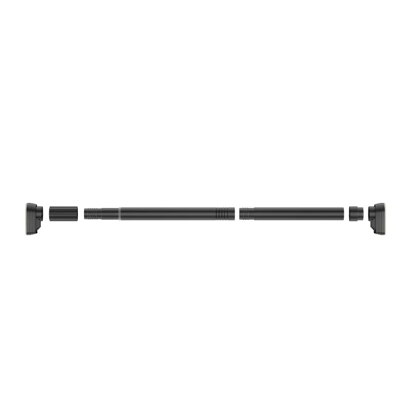 Adjustable Stainless Steel Shower Curtain Rod - Home Organizers Clothes Drying Rack, No-Drill Telescopic Pole for Bathroom - Image 3
