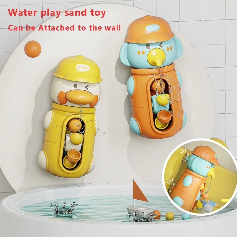Adorable Duck & Elephant Water Play Toys for Babies - Perfect Summer Bath Fun for Kids 6 Months and Up - Image 2
