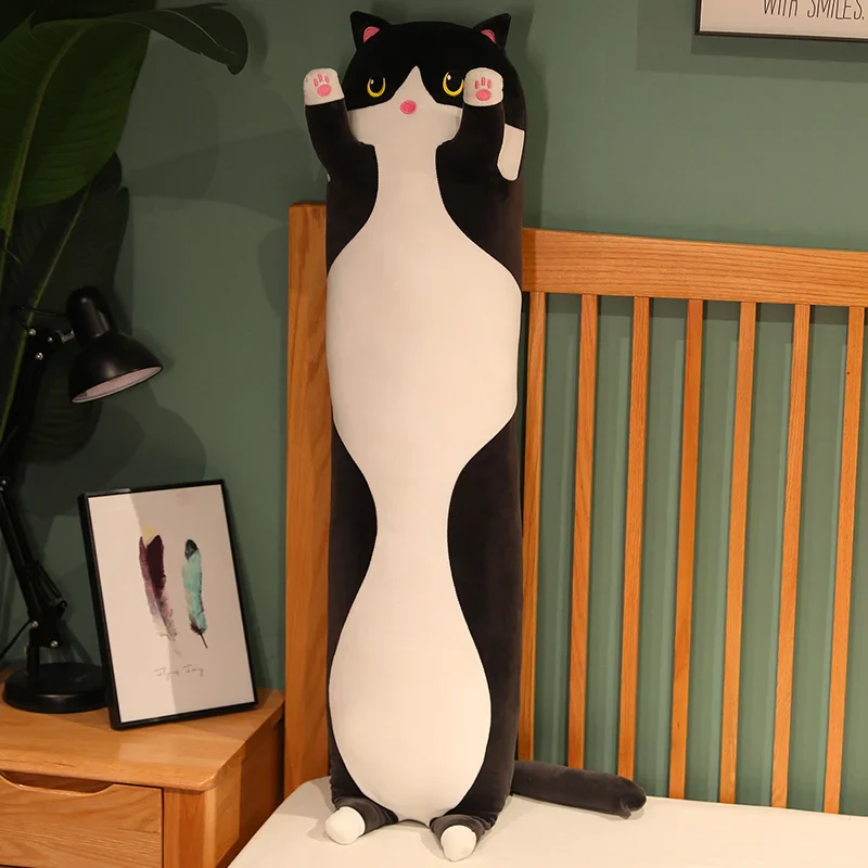 Adorable Plush Cat & Dog Pillow - 50-130cm (19.6-51.1 inch) Soft Cushion for Kids & Girls, Perfect for Naps and Relaxation - Image 5
