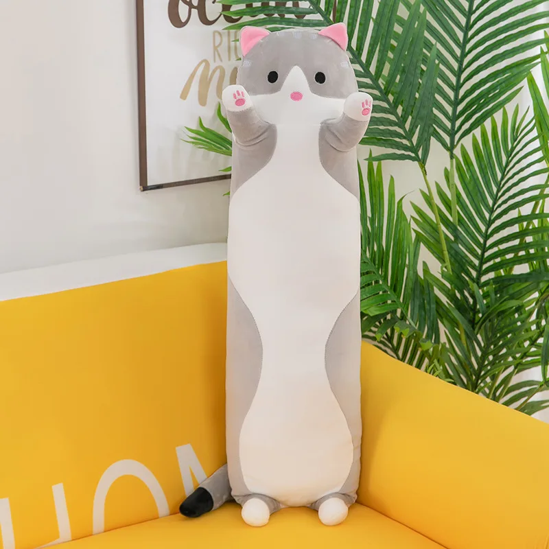 Adorable Plush Cat & Dog Pillow - 50-130cm (19.6-51.1 inch) Soft Cushion for Kids & Girls, Perfect for Naps and Relaxation - Image 6