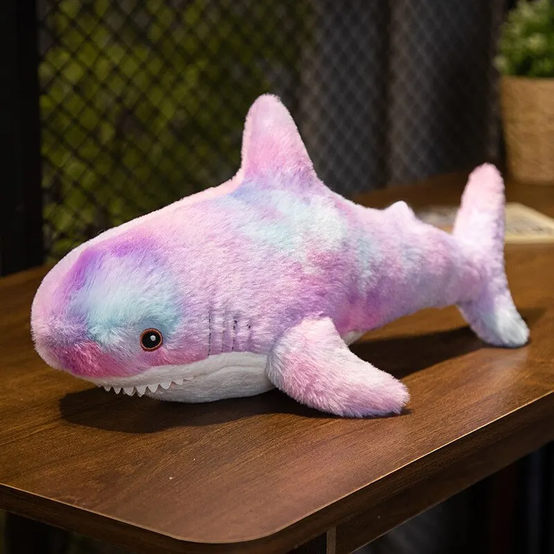 Adorable Purple Shark Plush Toy - 30cm (11.8 inch) Soft Cuddly Animal for Kids, Perfect Sleep Companion and Room Decor - Image 3