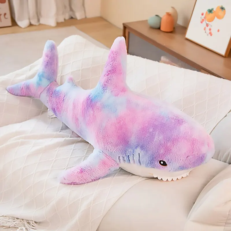 Adorable Purple Shark Plush Toy - 30cm (11.8 inch) Soft Cuddly Animal for Kids, Perfect Sleep Companion and Room Decor - Image 4