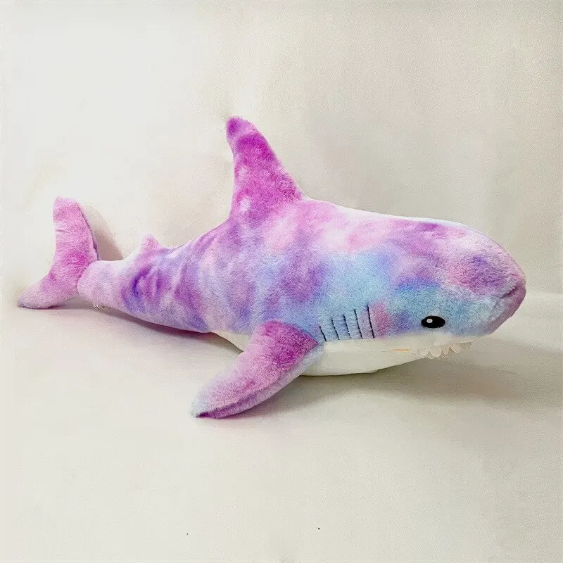 Adorable Purple Shark Plush Toy - 30cm (11.8 inch) Soft Cuddly Animal for Kids, Perfect Sleep Companion and Room Decor - Image 6