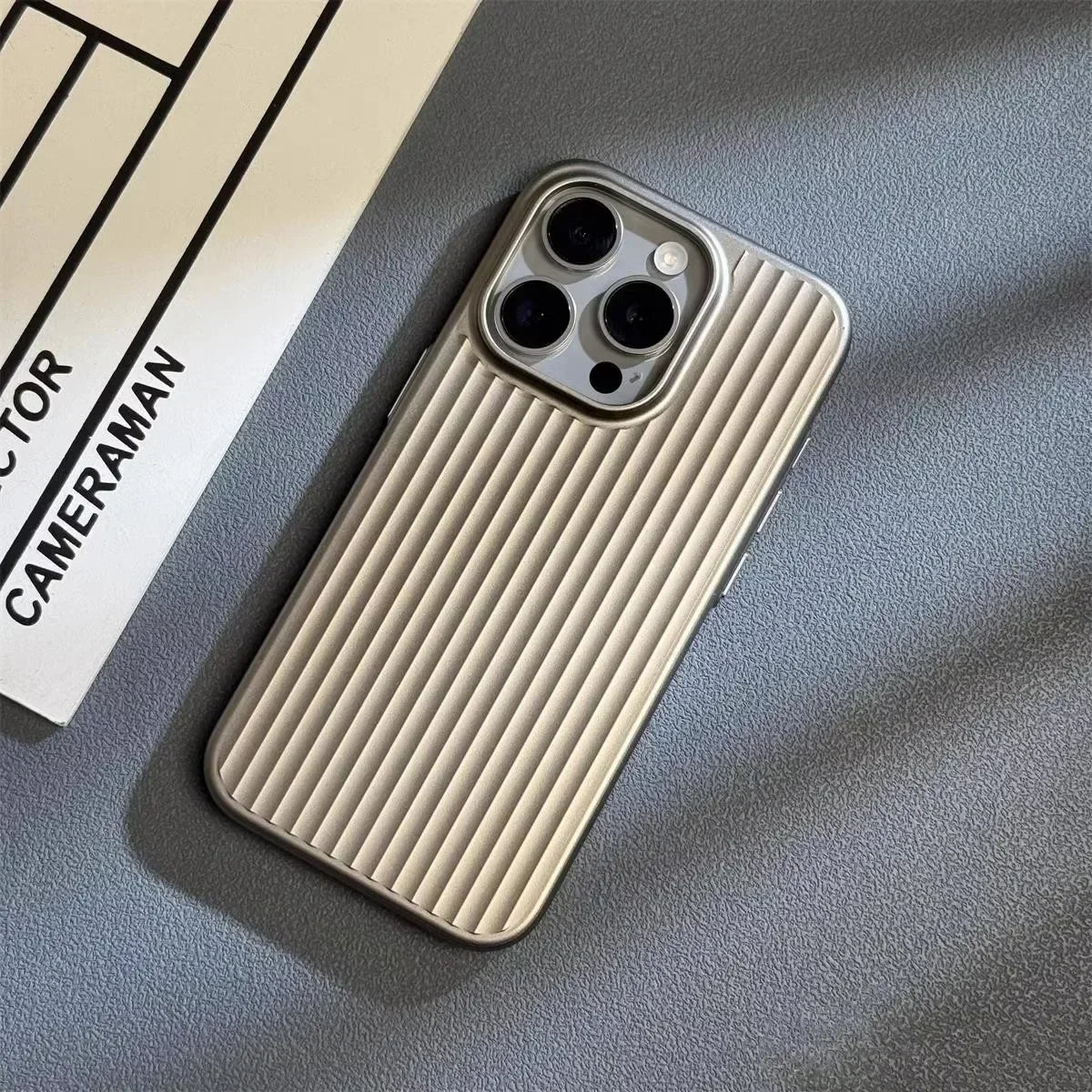 Advanced Electroplated Grille Phone Case for iPhone 16 15 14 Pro Max Plus Luxury Cover - Image 8