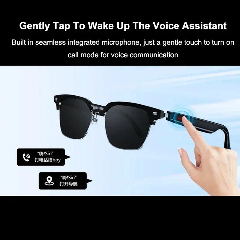 Smart Translation Glasses Bluetooth Call Voice Assistant - Image 6