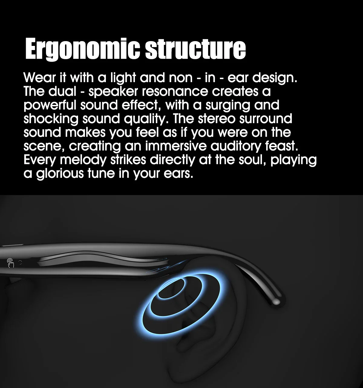 Smart AI Camera Glasses Bluetooth Call Voice Assistant - Image 14