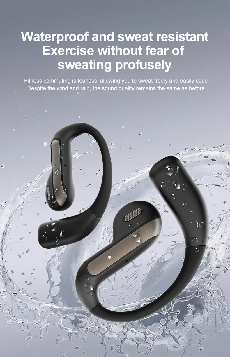 AI Translation Earbuds With Noise Canceling Ear Hook Sports - Image 21