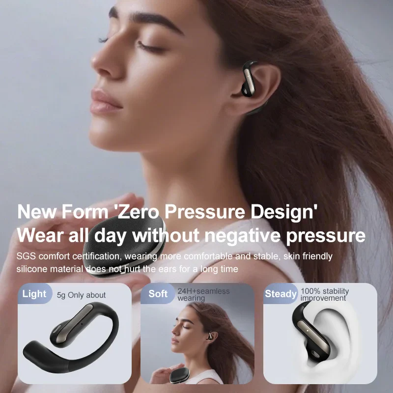 AI Translation Earbuds With Noise Canceling Ear Hook Sports - Image 3