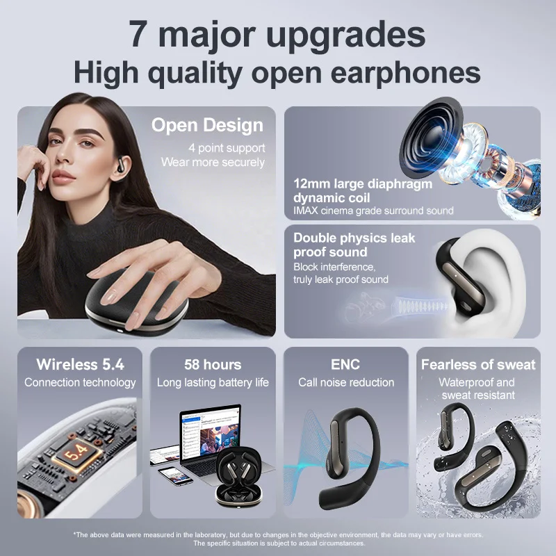 AI Translation Earbuds With Noise Canceling Ear Hook Sports - Image 5