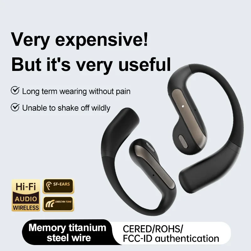 AI Translation Earbuds With Noise Canceling Ear Hook Sports - Image 6