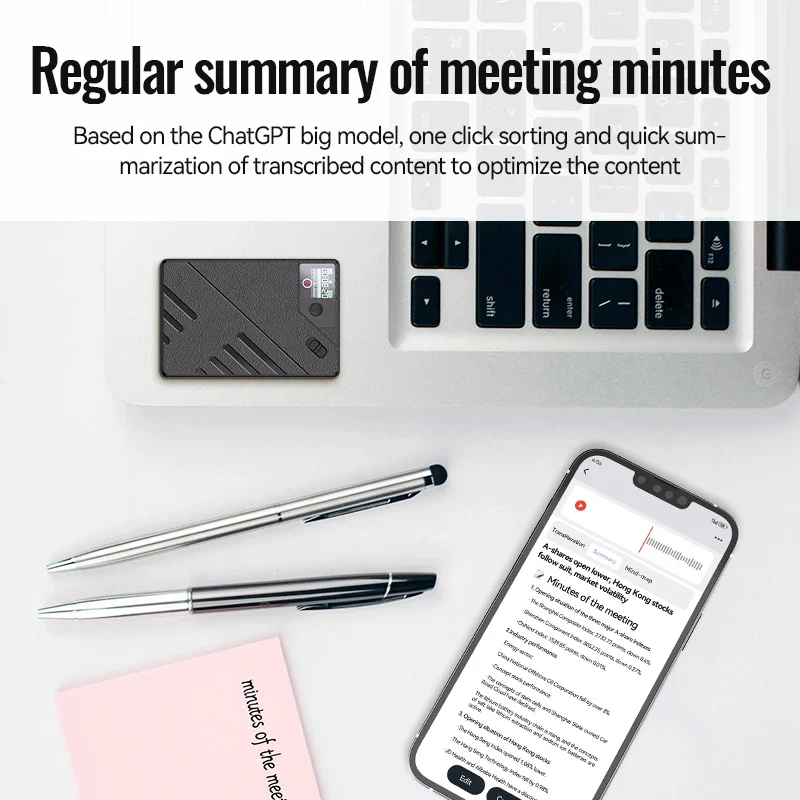 AI Voice Recorder With Real Time Transcription And Summary - Image 3