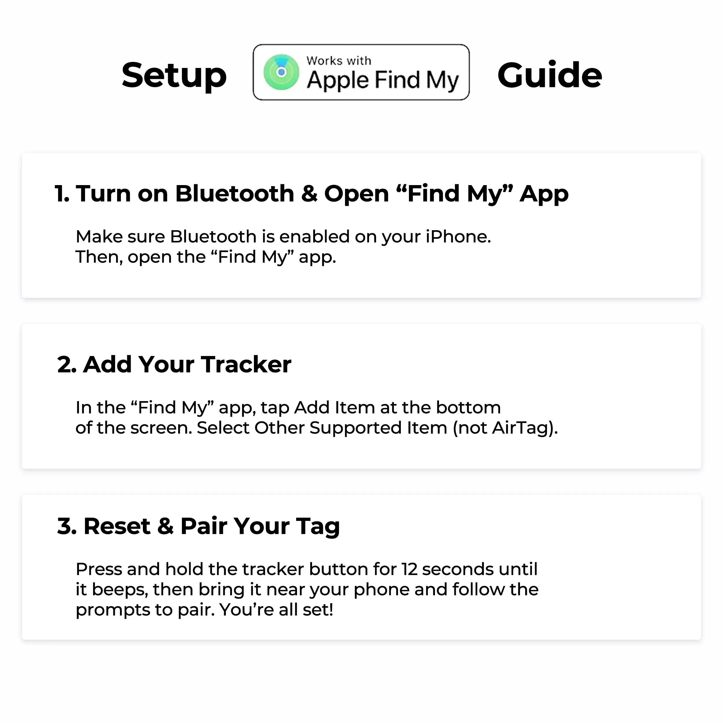 Airtag GPS Tracker Key Finder Bluetooth Locator No SIM - Image 8