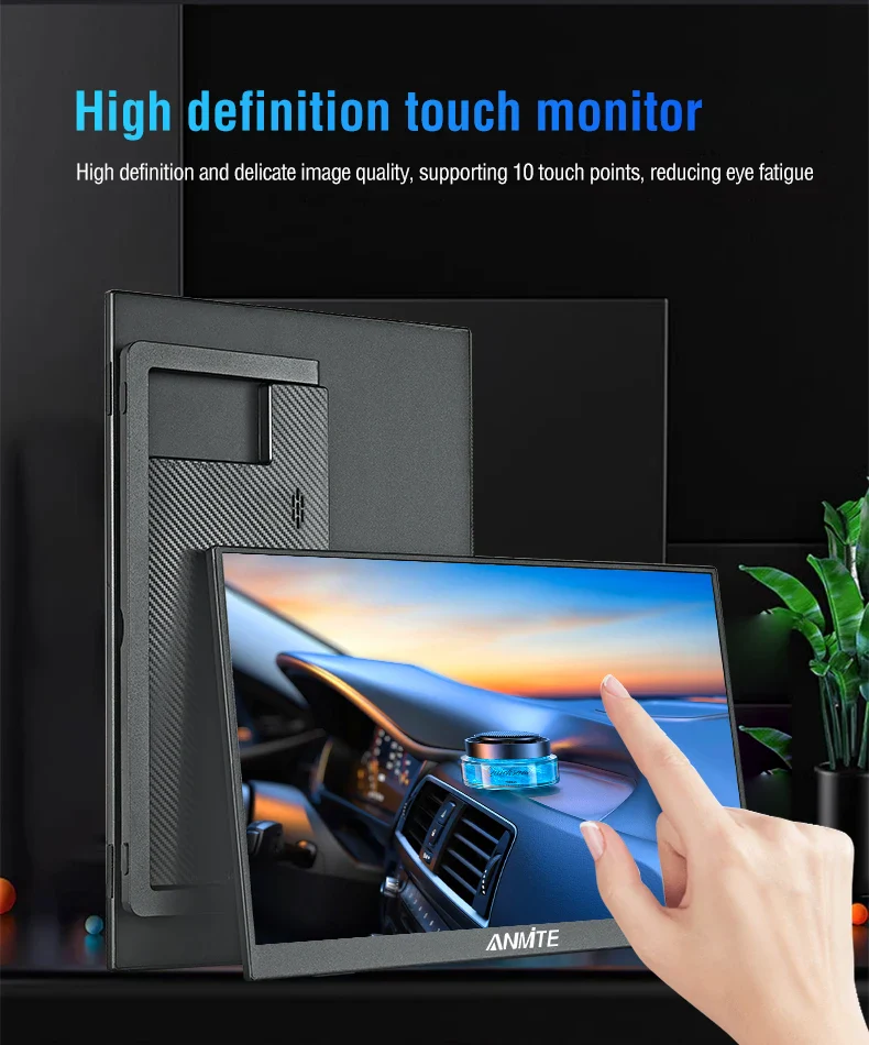 Portable 15.6 Inch Touch Monitor 1080p HDR Gaming On The Go - Image 10