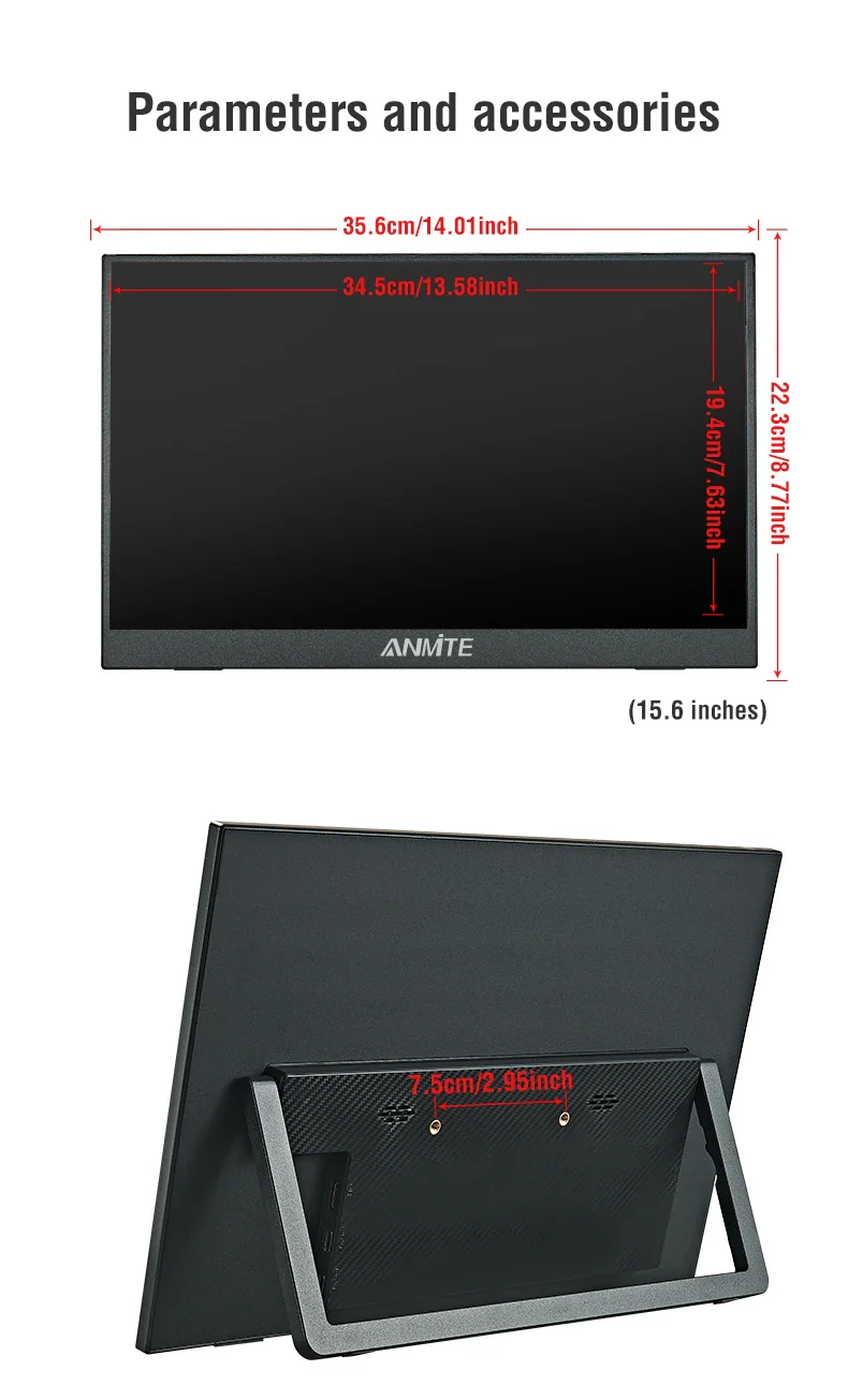 Portable 15.6 Inch Touch Monitor 1080p HDR Gaming On The Go - Image 17