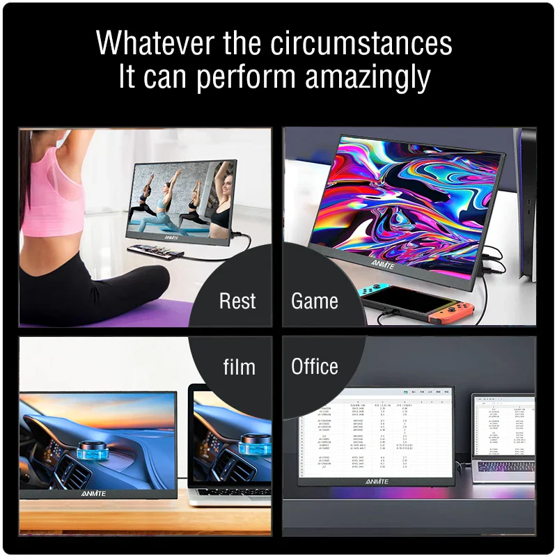 16 Inch Portable Touch Monitor 1920x1200 HDR10 Low Blue - Image 3