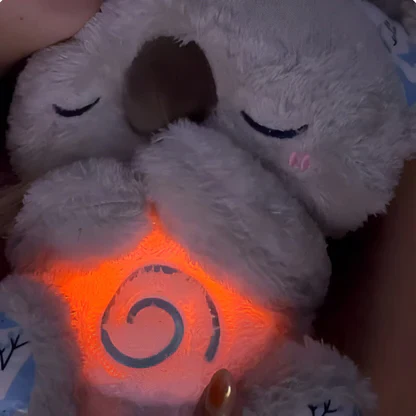 Anxiety Relief Koala Plush Toy Calming Sleep Aid With Gentle Breathing Motion And Soothing Lights Fall 2025 - Image 4