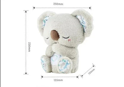 Anxiety Relief Koala Plush Toy Calming Sleep Aid With Gentle Breathing Motion And Soothing Lights Fall 2025 - Image 5