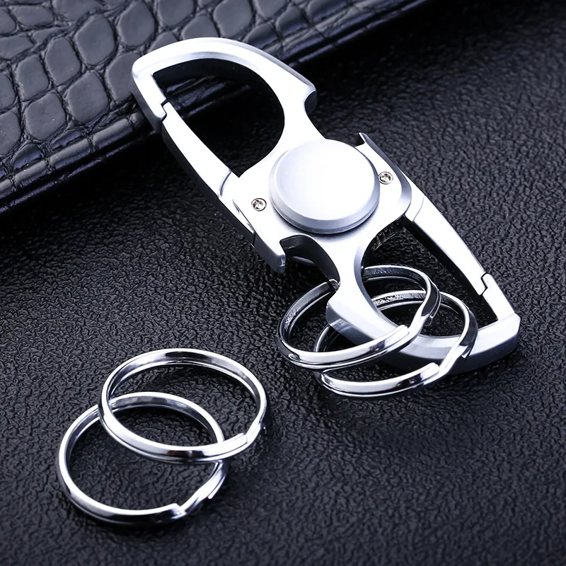 Fidget Spinner Keychain Stainless Steel EDC Gift 2025 - Image 21