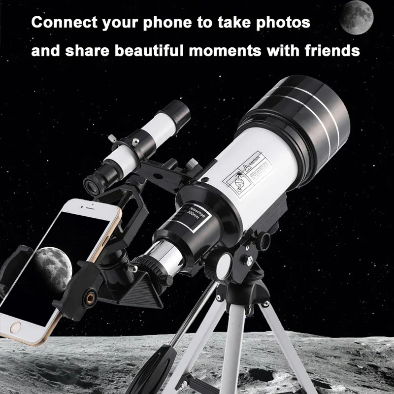Astronomical Telescope Monocular 150X Zoom HD Night Vision For Moon And Star Viewing Holiday Gifts 2026 - Image 2