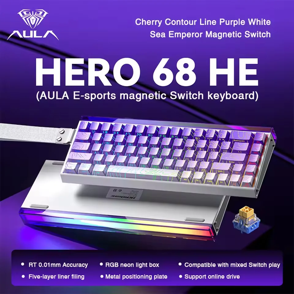 Mechanical 60 Percent Magnetic Switch Gaming Keyboard 8KHz - Image 14