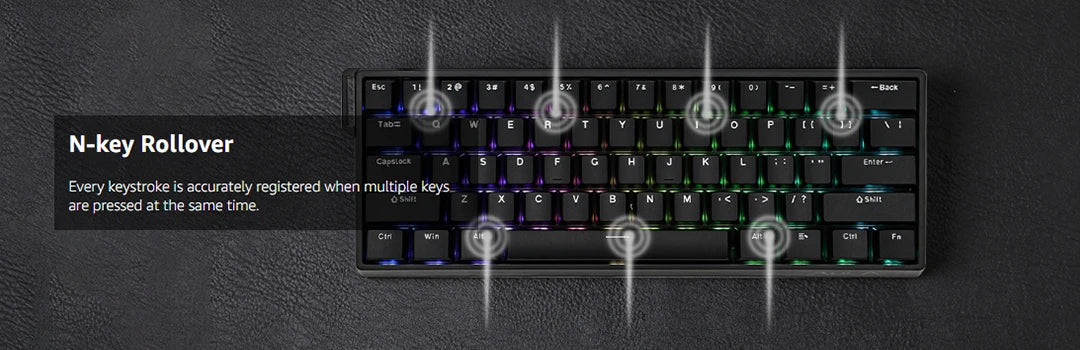 60 Percent Magnetic Mechanical Keyboard Hot Swap 8000Hz - Image 12