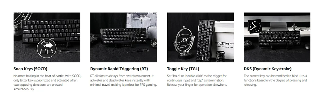 60 Percent Magnetic Mechanical Keyboard Hot Swap 8000Hz - Image 7
