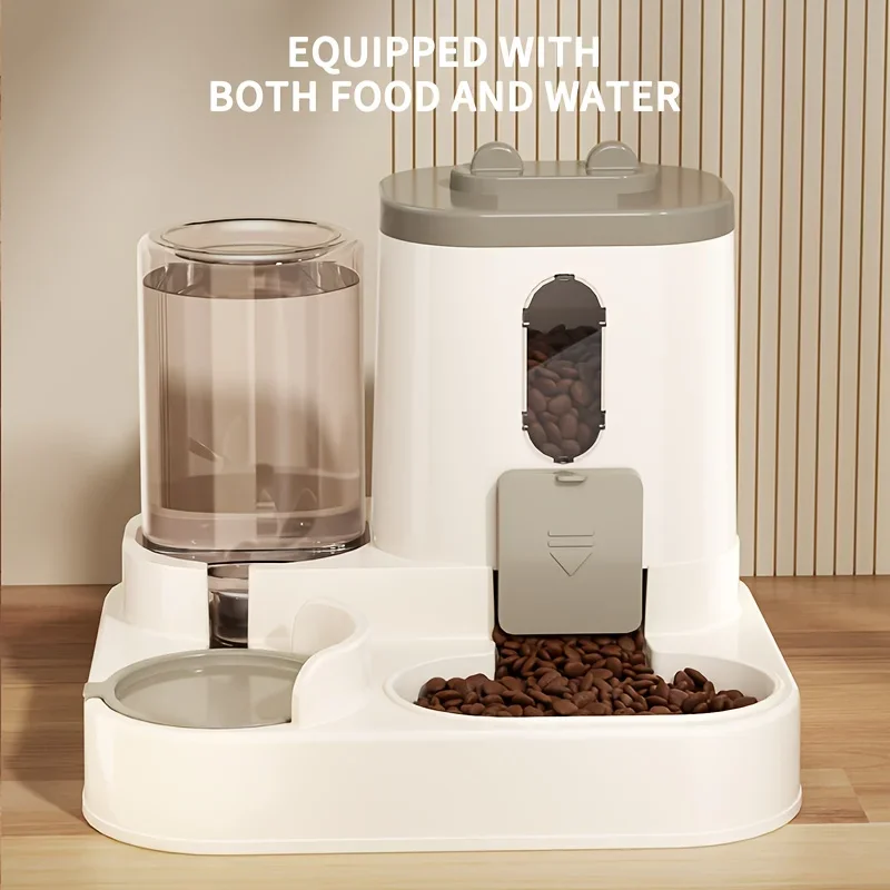 Automatic Cat Feeder 2 In 1 Food And Water Dispenser Programmable Pet Feeder Fall 2025 Auto Portion Control Hydration - Image 5