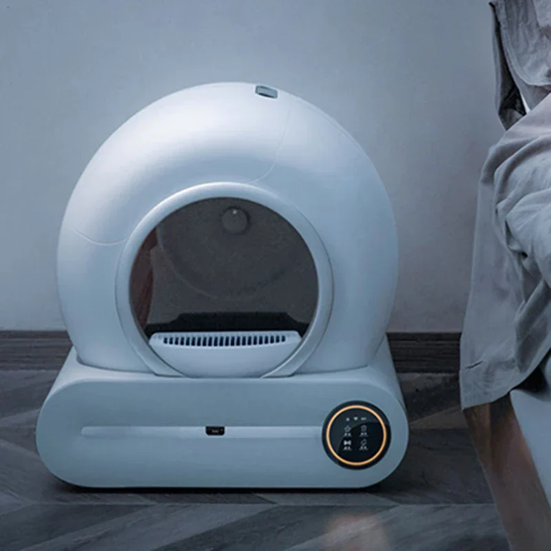 Automatic Cat Litter Box 65L Capacity Self Cleaning Fully Enclosed Cat Toilet Odor Control Smart Home 2025 - Image 5