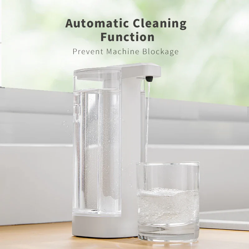 Automatic Dishwashing Machine Sensor Hand Sanitizer Dispenser - Intelligent Kitchen Soap Dispenser with Adjustable Liquid Output - Image 6