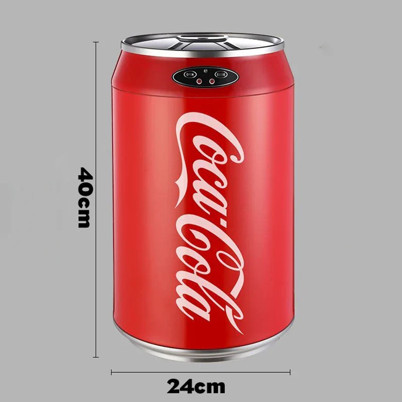 Automatic Induction Trash Can Round Kitchen Bin 24x40cm - Image 16