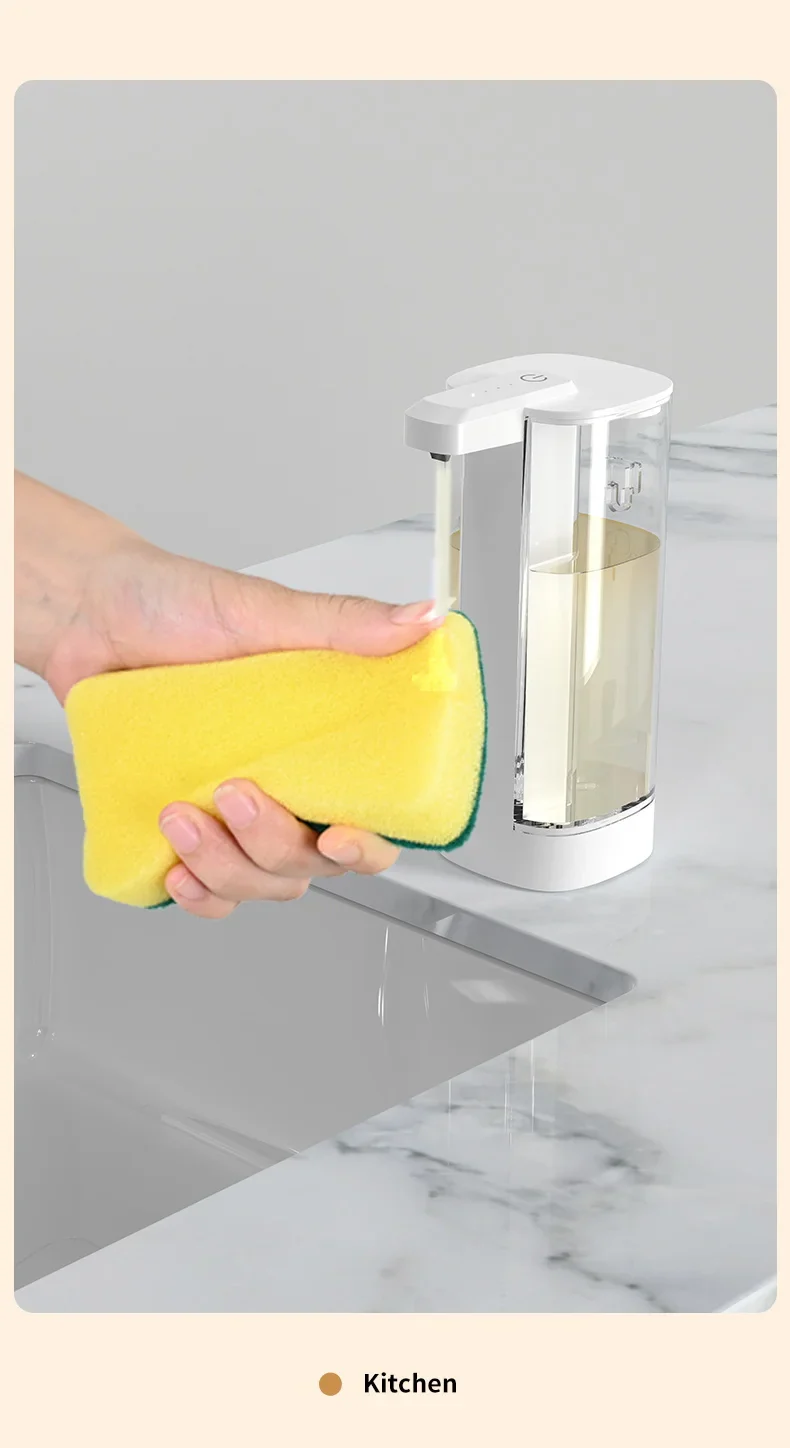 Automatic Sensor Soap Dispenser Touchless Kitchen Bathroom - Image 15