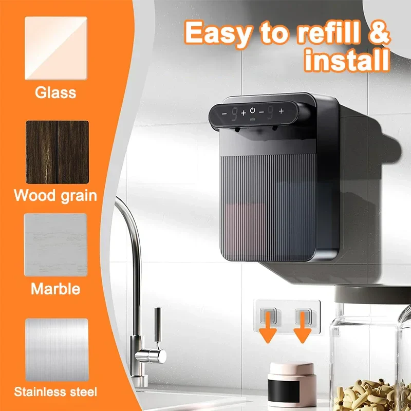 Automatic Soap Dispenser 3000mAh Wall Mount Touchless Foam And Gel Dispenser Fall 2025 Hygienic Handwashing - Image 3