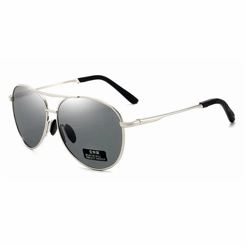 Aviation Metal Frame Color Changing Sunglasses for Men, Pilot Day Night Vision Driving - Image 18