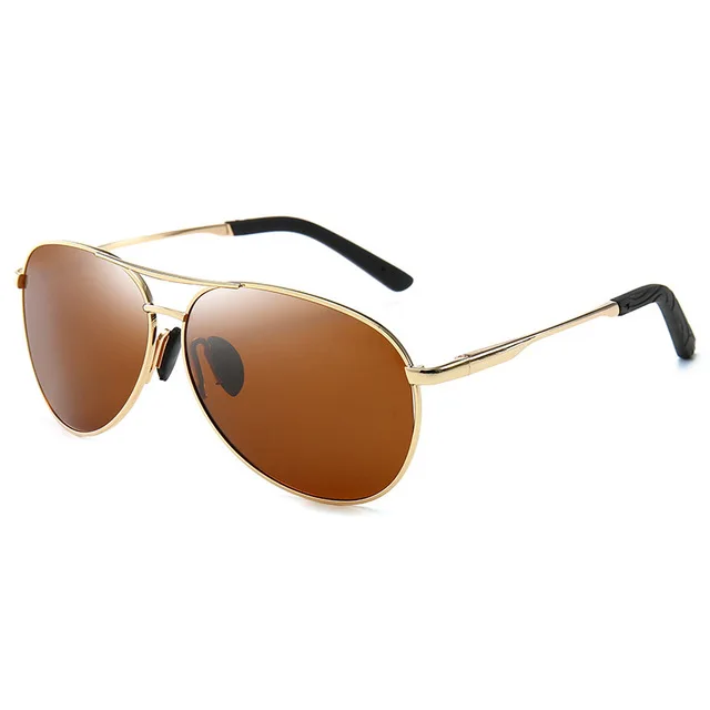 Aviation Metal Frame Color Changing Sunglasses for Men, Pilot Day Night Vision Driving - Image 7