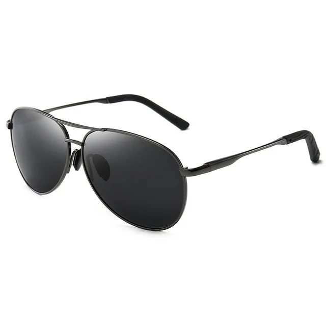 Aviation Metal Frame Color Changing Sunglasses for Men, Pilot Day Night Vision Driving - Image 9