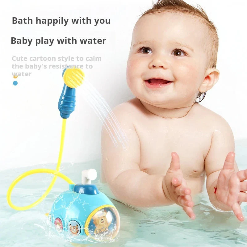 Baby Bath Toys for Kids Electric Submarine Shower Sprinkler - Image 3