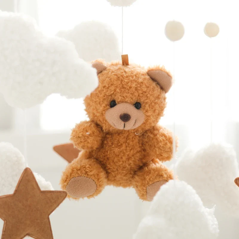 Baby Crib Mobile Wooden Nursery Newborn Sensory Toys - Image 26